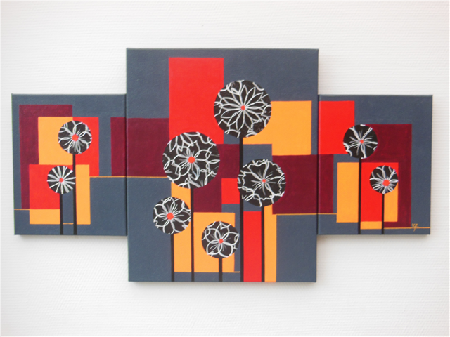 Triptyque fixe 24-30/40-50/24-30cm n°2