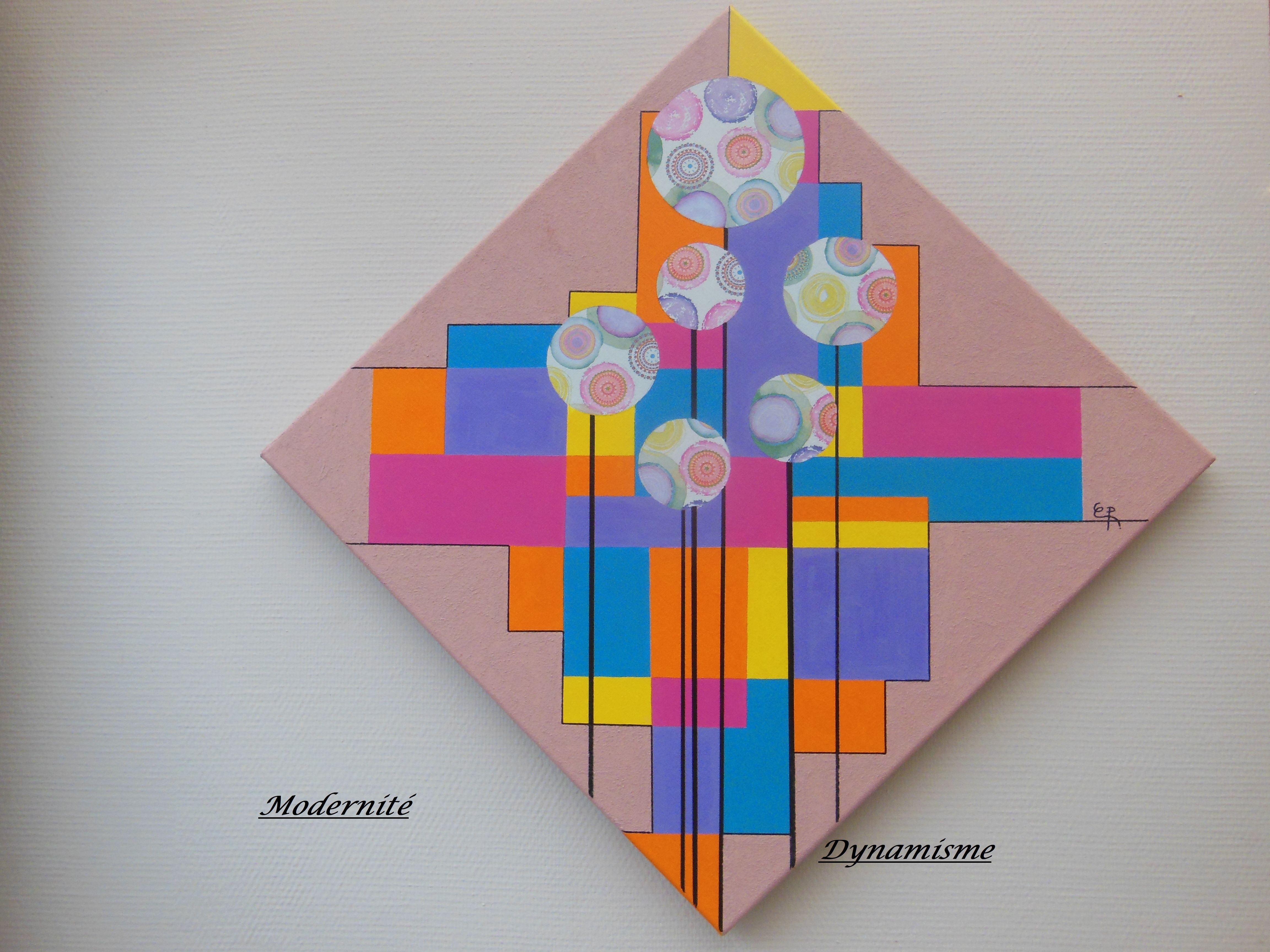 toile acrylique 60/60 cm